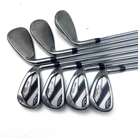 Callaway Mavrik Irons / 5-AW / Elevate 95 Stiff Flex