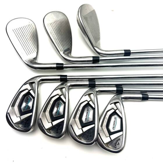 Callaway Rogue Irons / 5-SW / XP95 R300 Regular Flex