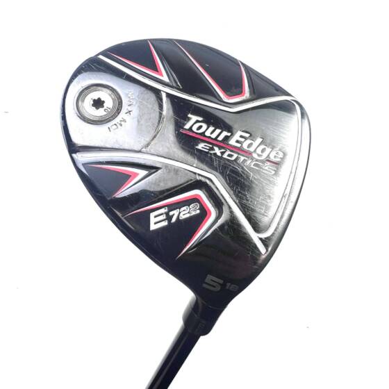 Tour Edge Exotics E722 5 Wood / 18 Degree / Ventus 6S Stiff Flex