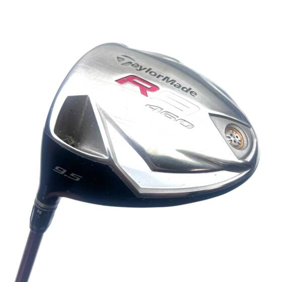 Left Handed Taylormade R9 460 Driver / 9.5 Degree / Fujikura Motore 65 Regular Flex