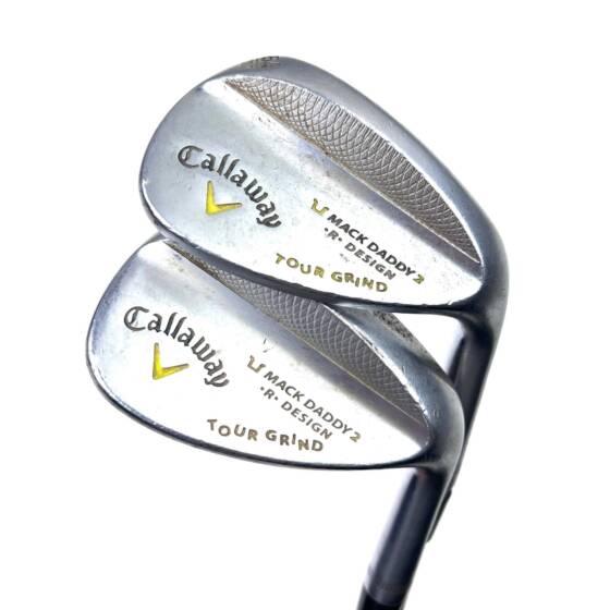 Callaway Mack Daddy 2 Tour Grind Wedge Set / 54 & 58 Degree / KBS Tour-V 100 Regular Flex