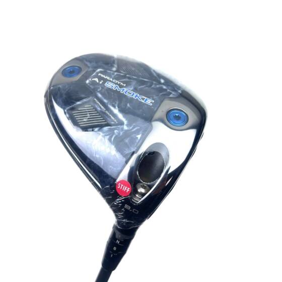 New Callaway Paradym AI Smoke Triple Diamond Driver / 9 Degree / Denali 60 Stiff Flex