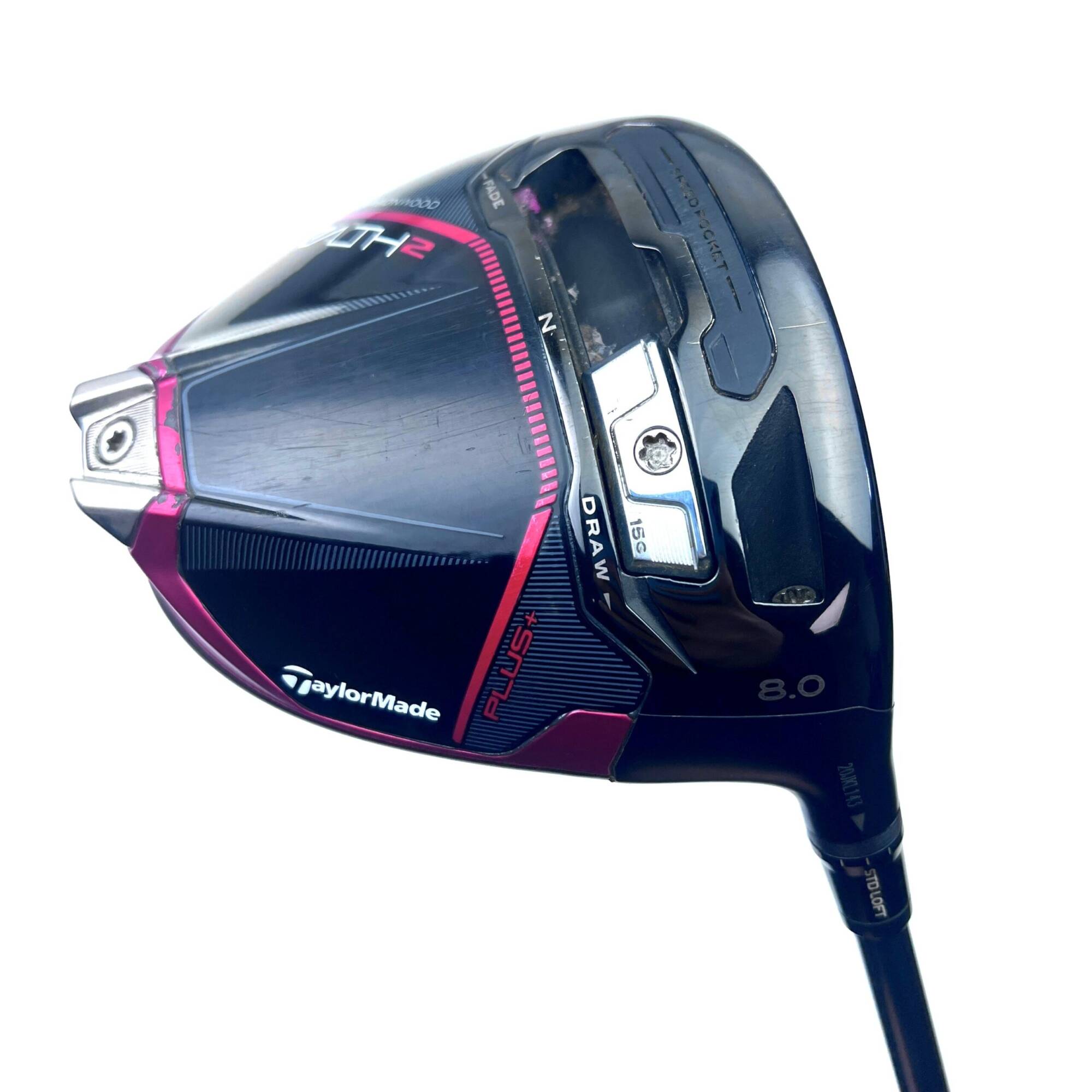 Taylormade Stealth Plus 2 Driver / 8 Degree / Diamana T+ 60 Stiff Flex