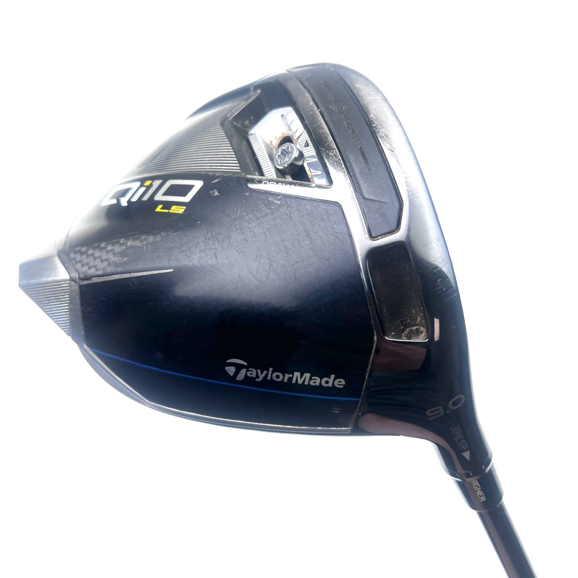 Taylormade QI10 LS Driver / 9 Degree / HZRDUS Stiff Flex