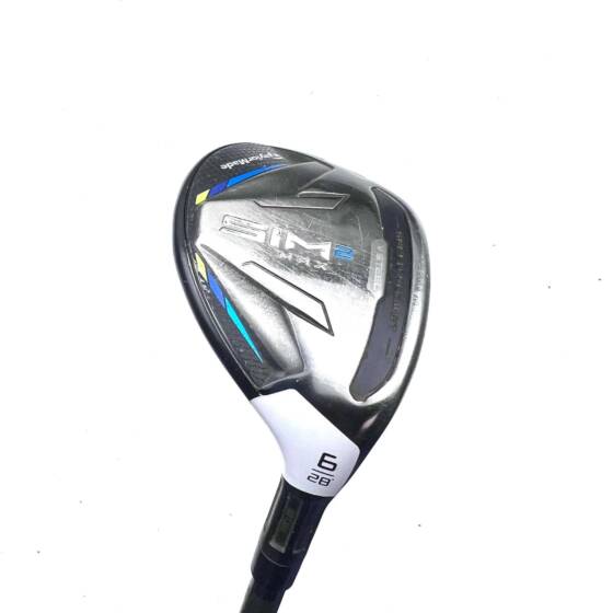 Taylormade Sim2 Max 6 Hybrid / 28 Degree / Ventus 6 Regular Flex