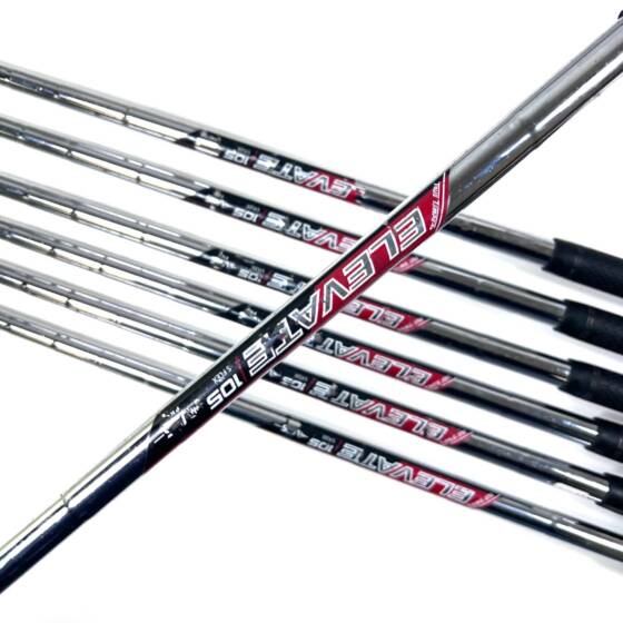 Callaway Mavrik Pro Irons / 5-PW+AW / Elevate 105 Stiff Flex