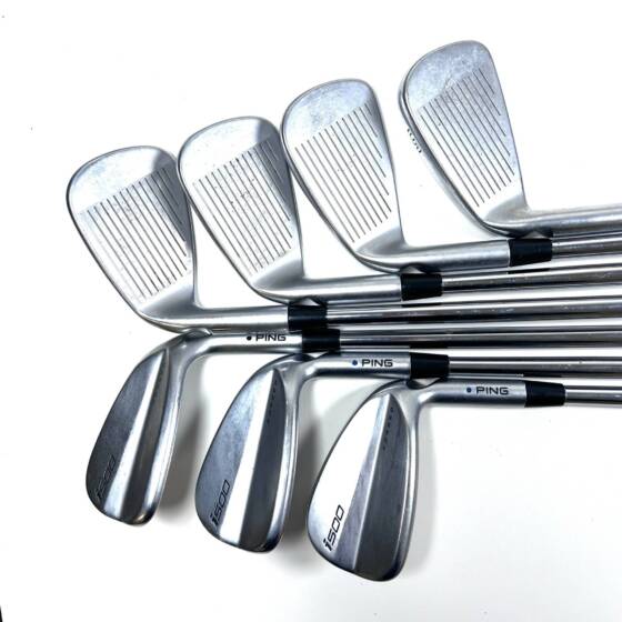 Ping i500 Irons / 5-PW+UW / Dynamic Gold 105 Stiff Flex