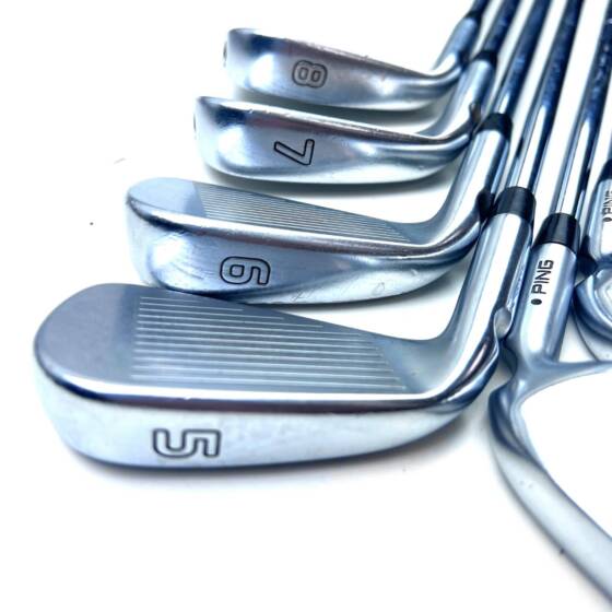 Ping I500 Irons / 5-PW+UW / Dynamic Gold 115 S300 Stiff Flex