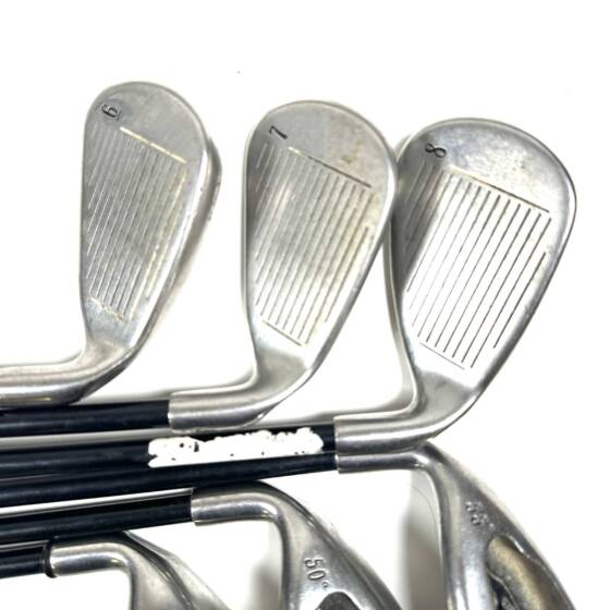 Left Handed Callaway Big Bertha 2002 Irons / 6-SW / RCH 75 Regular Flex