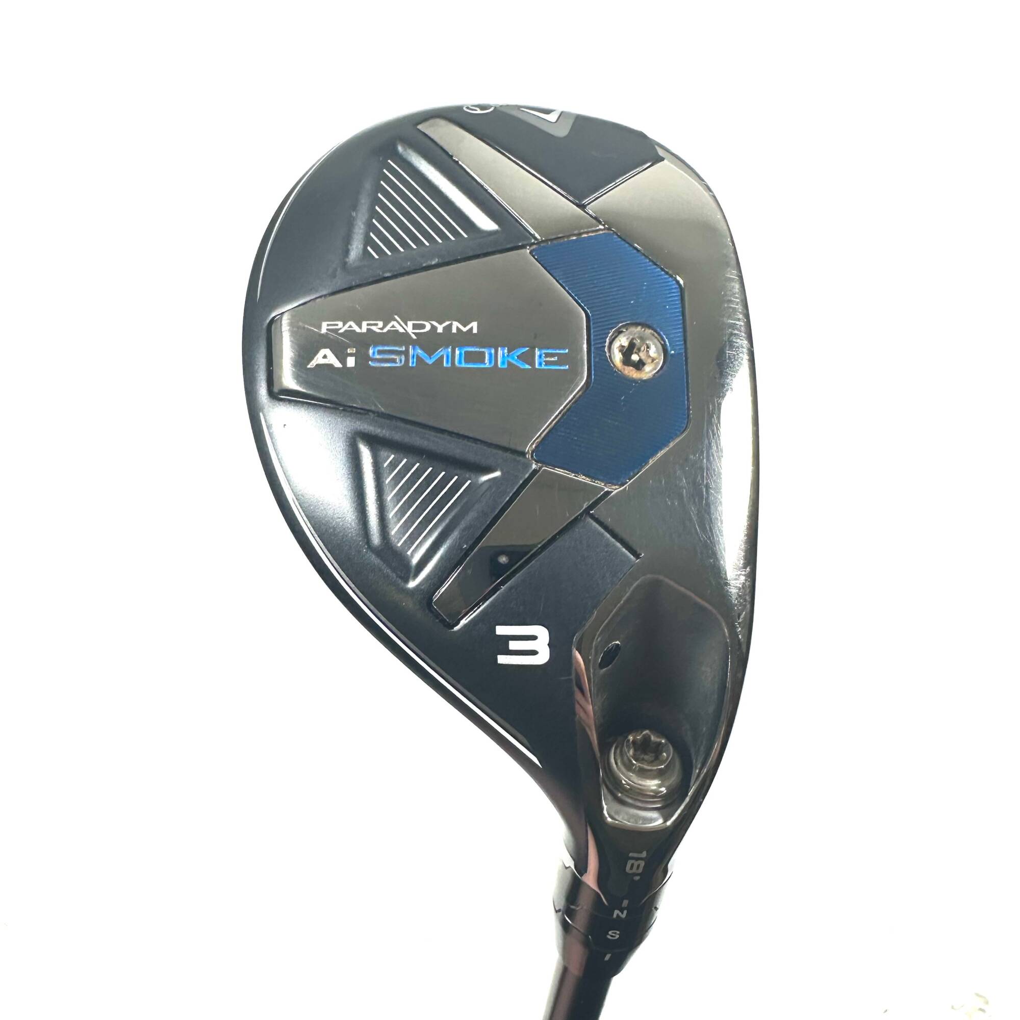 Callaway Paradym AI Smoke 3 Hybrid / 18 Degree / Cypher 70 Stiff Flex