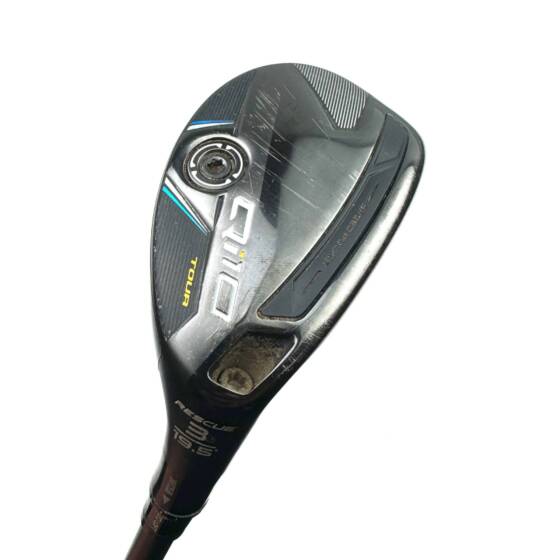 Taylormade QI10 Tour 3 Hybrid / 19.5 Dgree / Tensei Blue AV Limited 75 Stiff Flex