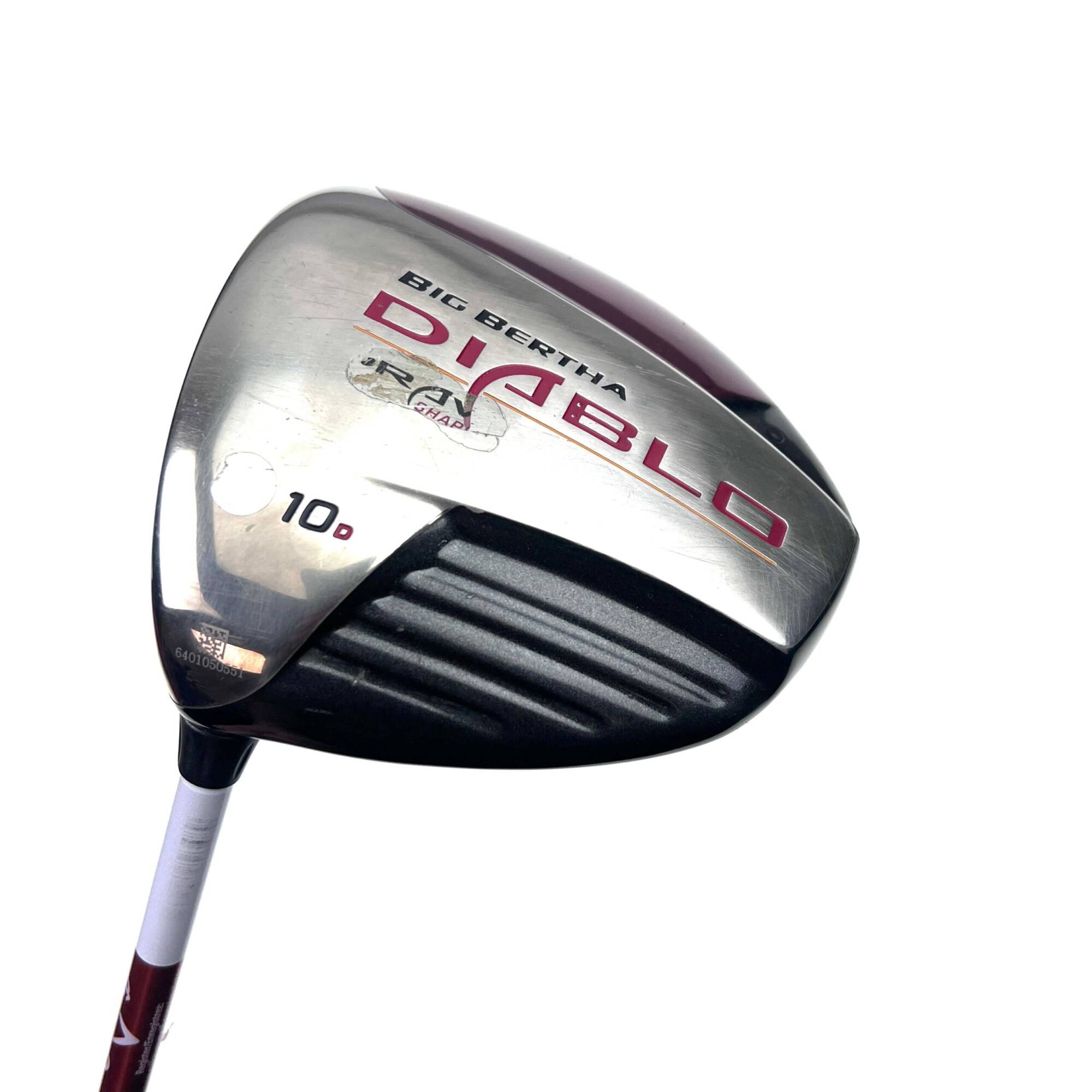 Left Handed Callaway Big Bertha Diablo Driver / 10 Degree / Aldila DVS Regular Flex