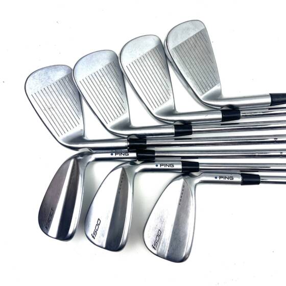 Ping I500 Irons / 4-PW / KBS Tour 120 Stiff Flex