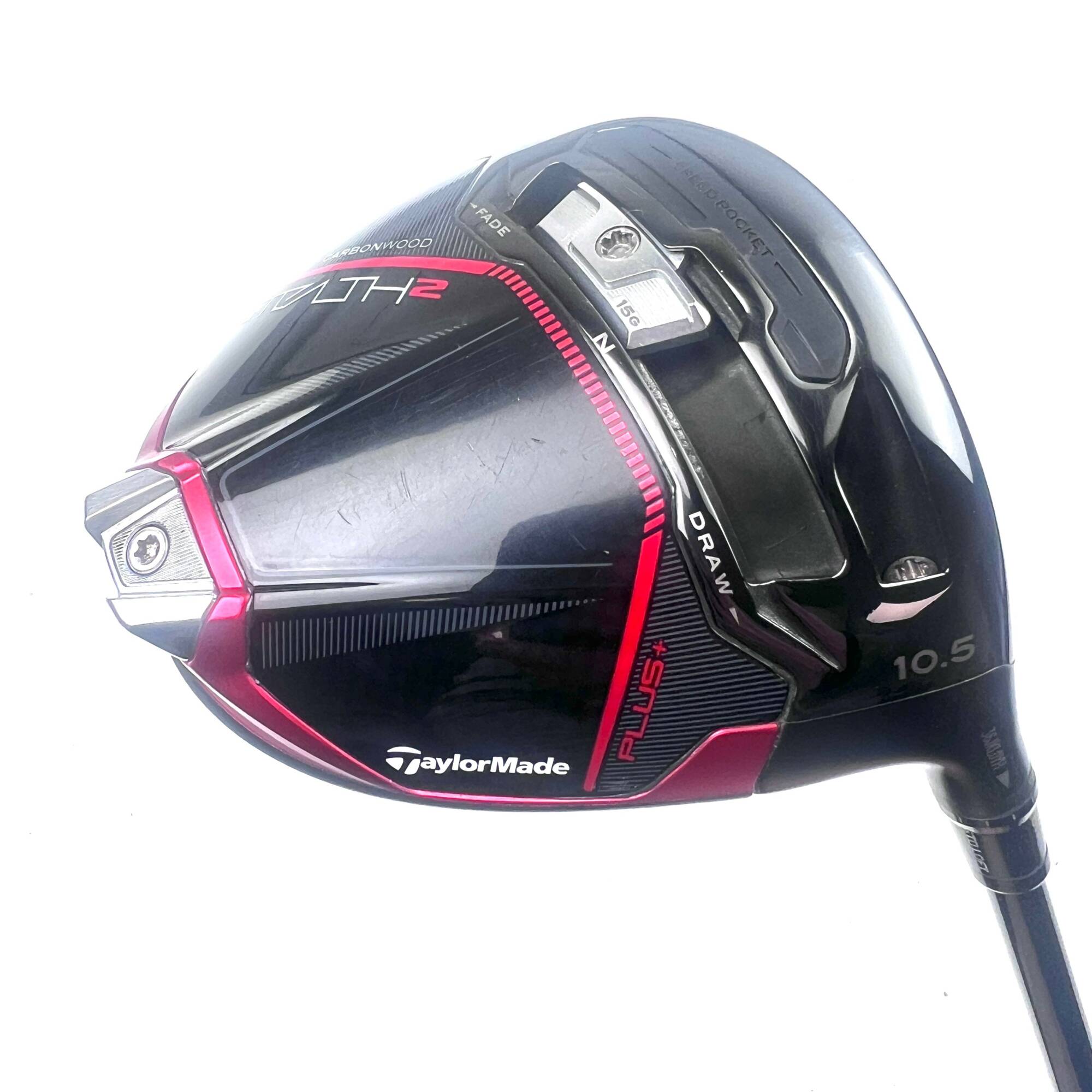 Taylormade Stealth 2 Plus Driver / 10.5 Degree / HZRDUS X-Stiff Flex