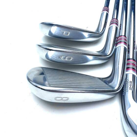 Mizuno Pro 243 Irons / 4-PW / Accra iSeries Steel 125 X-Stiff Flex