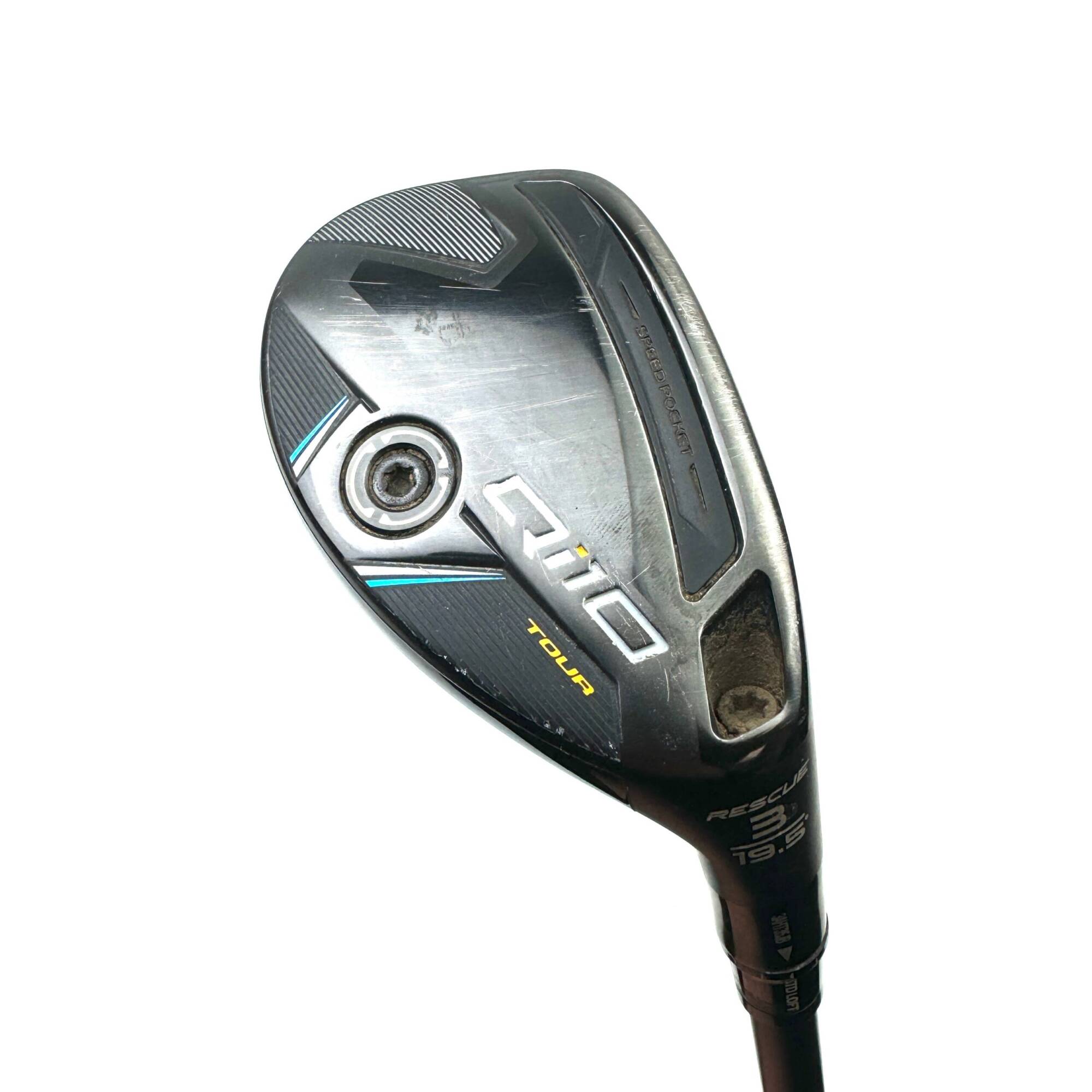 Taylormade QI10 Tour 3 Hybrid / 19.5 Dgree / Tensei Blue AV Limited 75 Stiff Flex