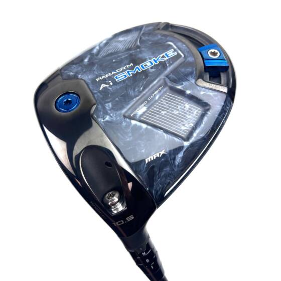 Left Handed Callaway Paradym AI-Smoke Max Driver / 10.5 Degree / Tensei Blue AV Series Regular Flex