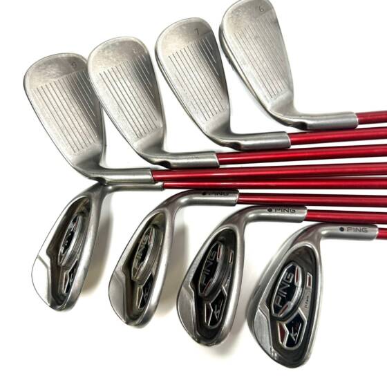 Ping K15 Irons / 6-SW + UW + LW / TFC 149 Senior Flex