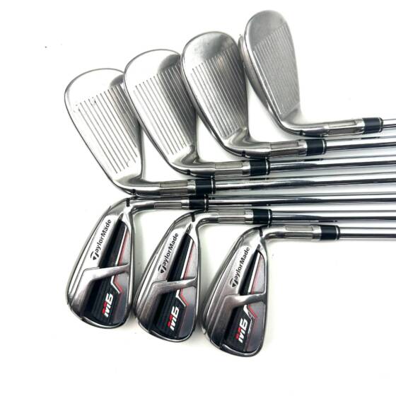 Taylormade M6 Irons / 4-PW / KBS Tour Stiff Flex