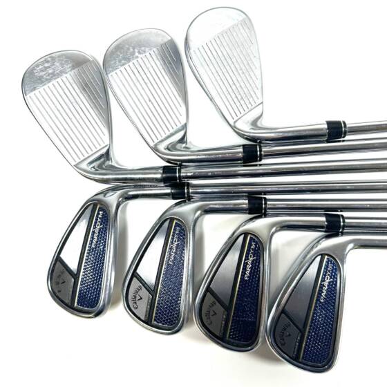 Callaway Paradym Irons / 4-PW / Elevate MPH 95 Stiff Flex