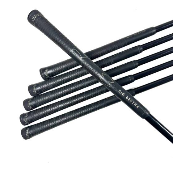 Left Handed Callaway Big Bertha 2002 Irons / 6-SW / RCH 75 Regular Flex