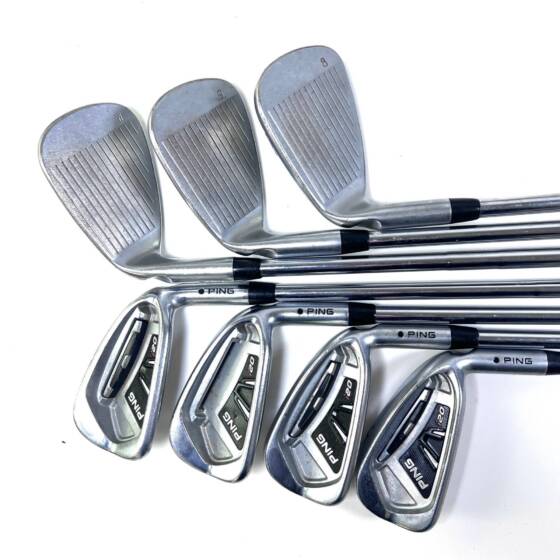 Ping i20 Iron Set / 4-PW / Ping CFS Stiff Flex