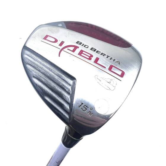 Callaway Big Bertha Diablo 3 Wood / 15 Degree / Callaway Diablo 60 Regular Flex