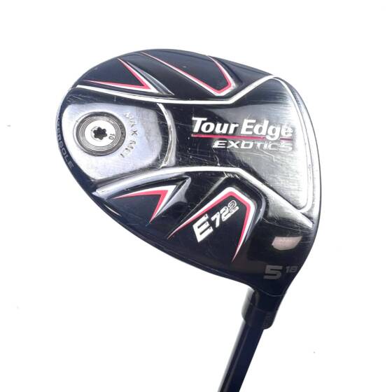 Tour Edge Exotics E722 5 Wood / 18 Degree / Ventus 6S Stiff Flex