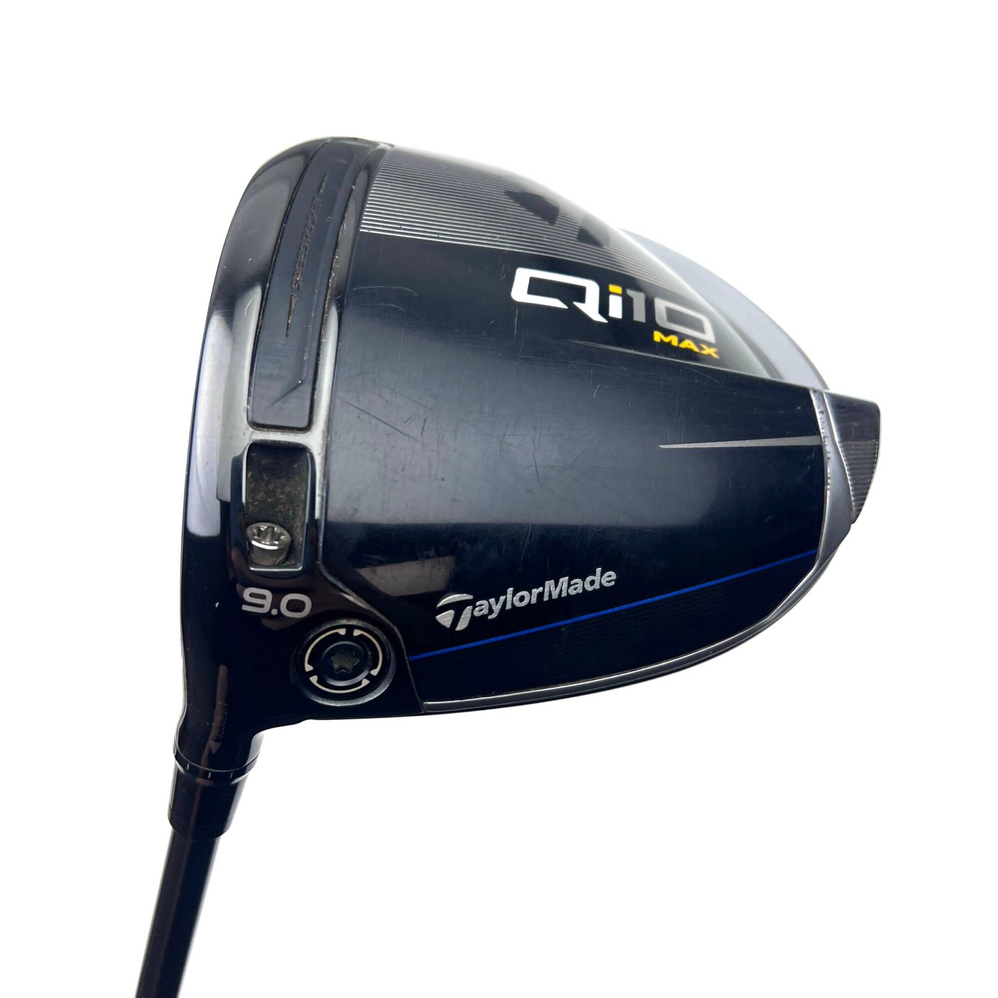 Left Handed Taylormade QI10 Max Driver / 9 Degree / Diamana T+60 Stiff Flex