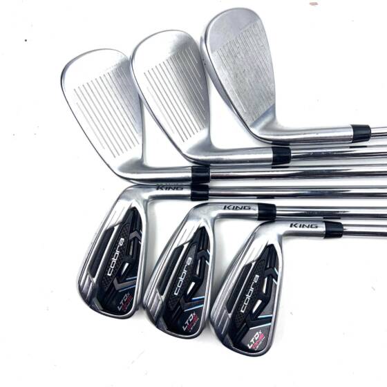 Cobra LTDx One Length Irons / 5-PW / KBS $-Taper 120 Stiff Fex