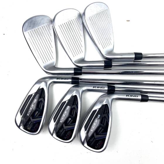 Cobra LTDx One Length Irons / 5-PW / KBS $-Taper 120 Stiff Fex