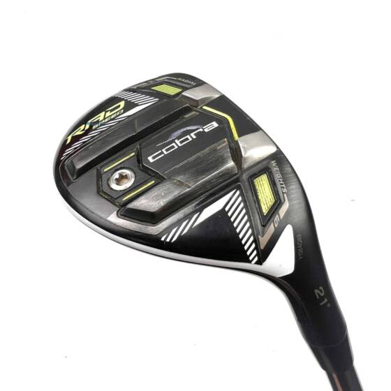 Cobra Radspeed 4 Hybrid / 21 Degree / Recoil ESX F3 Regular Flex