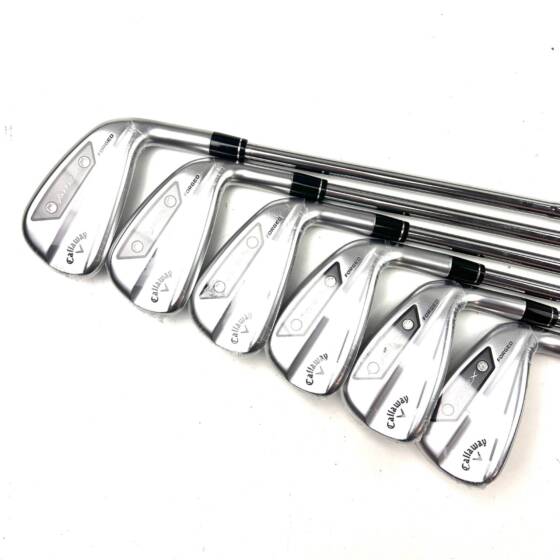 New Callaway Apex Forged Ai200 Irons / 5-PW / Dynamic Gold Mid Stiff Flex