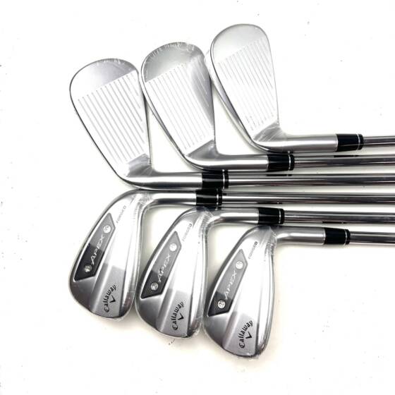 New Callaway Apex Forged Ai200 Irons / 5-PW / Dynamic Gold Mid Stiff Flex
