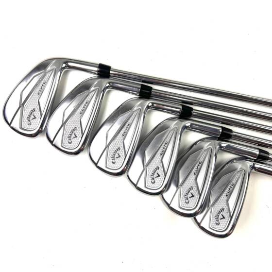 Callaway Elyte Irons / 6-AW / True Temper Vector Stiff Flex