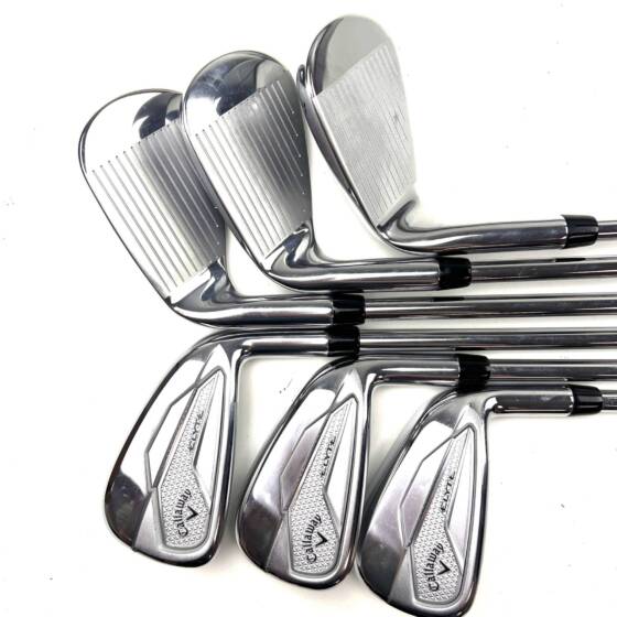 Callaway Elyte Irons / 6-AW / True Temper Vector Stiff Flex