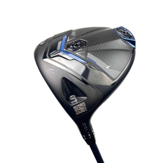 Left Handed Cobra DS-Adapt X Driver / 10.5 Degree / Denali Blue 60 Stiff Flex