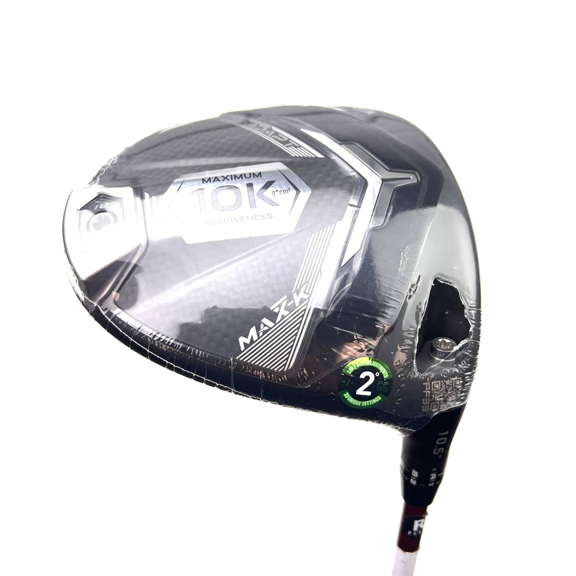 New Cobra DS-Adapt Max-K Driver / 10.5 Degree / Denali Red 50 Regular Flex