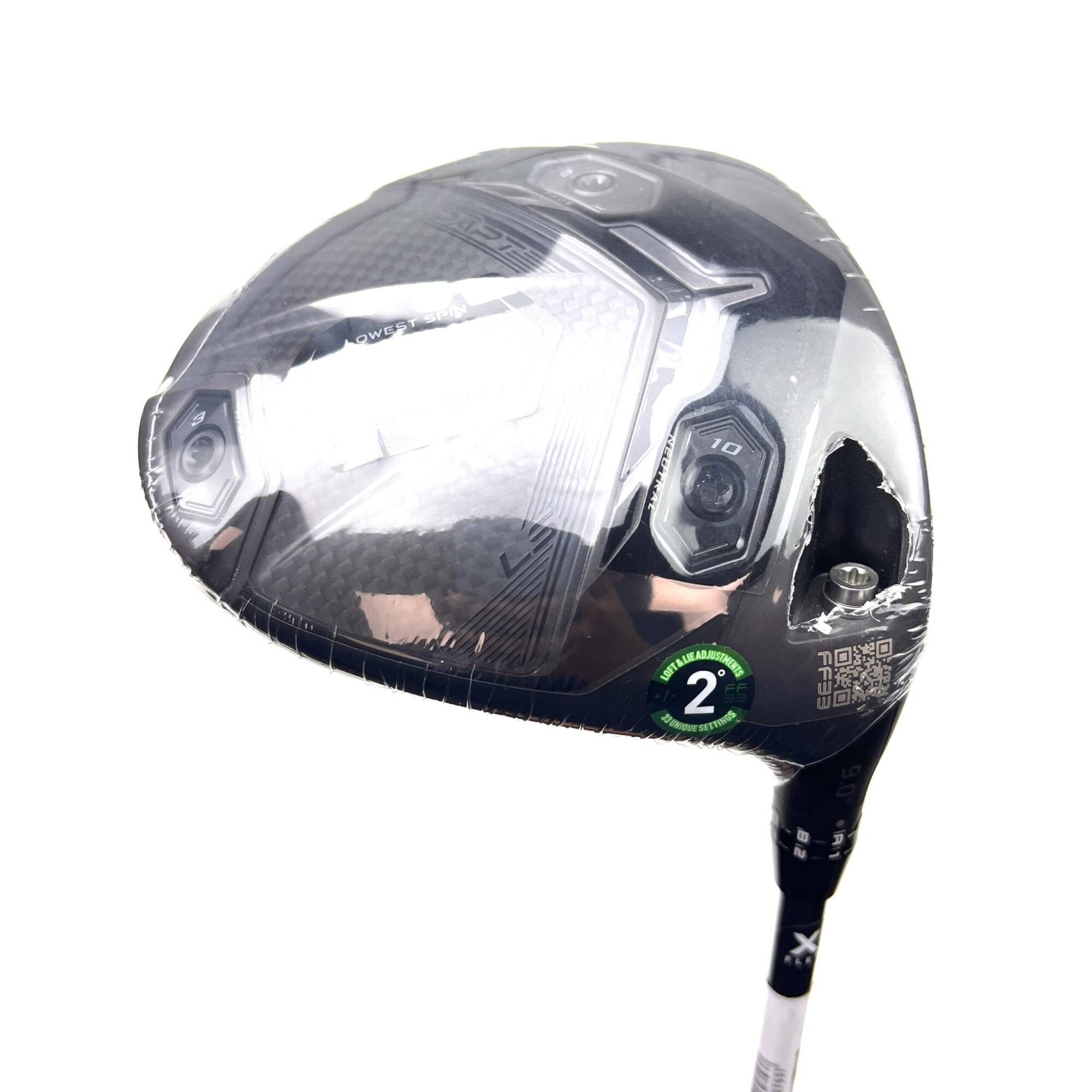 New Cobra DS-Adapt LS Driver / 9 Degree / Denali Black 60 X-Stiff Flex