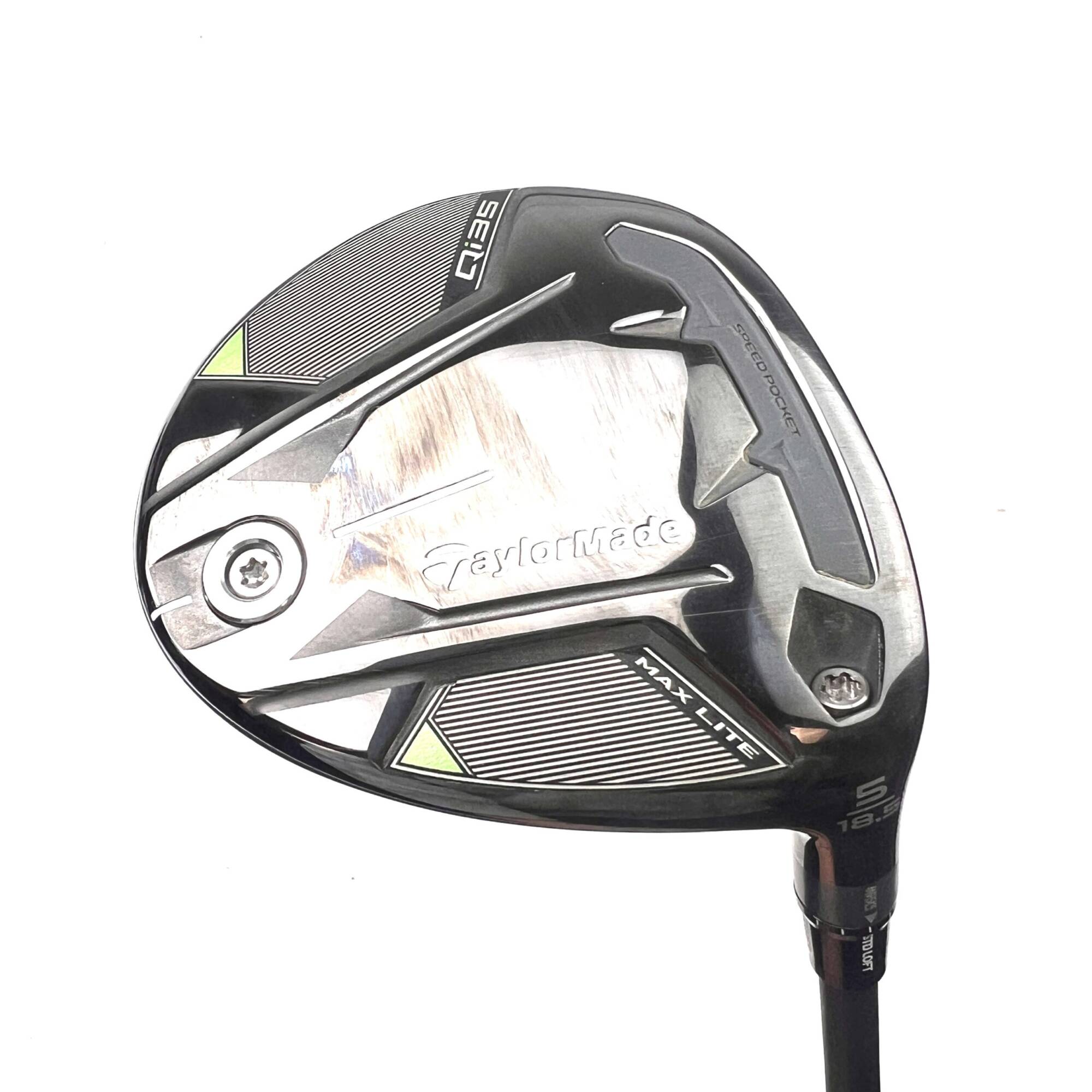 Taylormade QI35 Max Lite 5 Wood / 18.5 Degree / Vanquish 4 Senior Flex