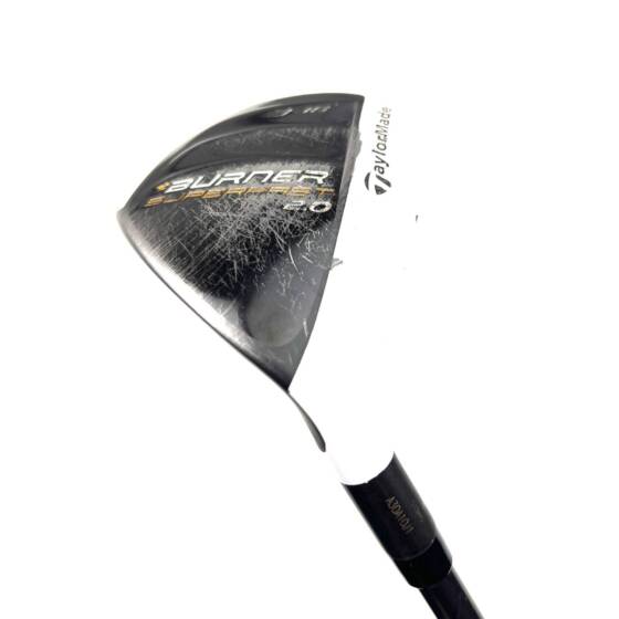 Left Handed Taylormade Burner Superfast 2.0 3 Hybrid / 18 Degree / Matrix Ozik Regular Flex