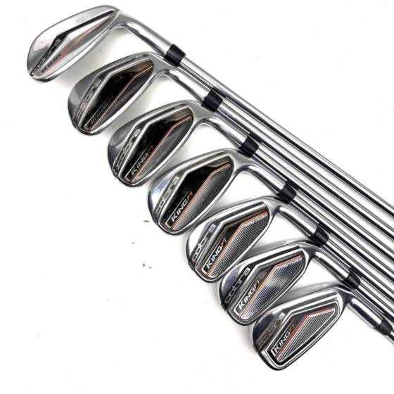 Cobra King F7 Irons / 5-GW / Cobra Regular Flex
