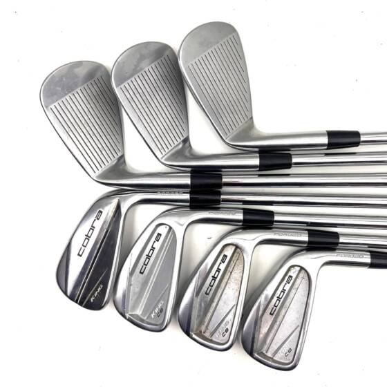 Cobra King Iron Set King CB/MB 2024 / 4-PW/ KBS $ Taper 120 Stiff Flex