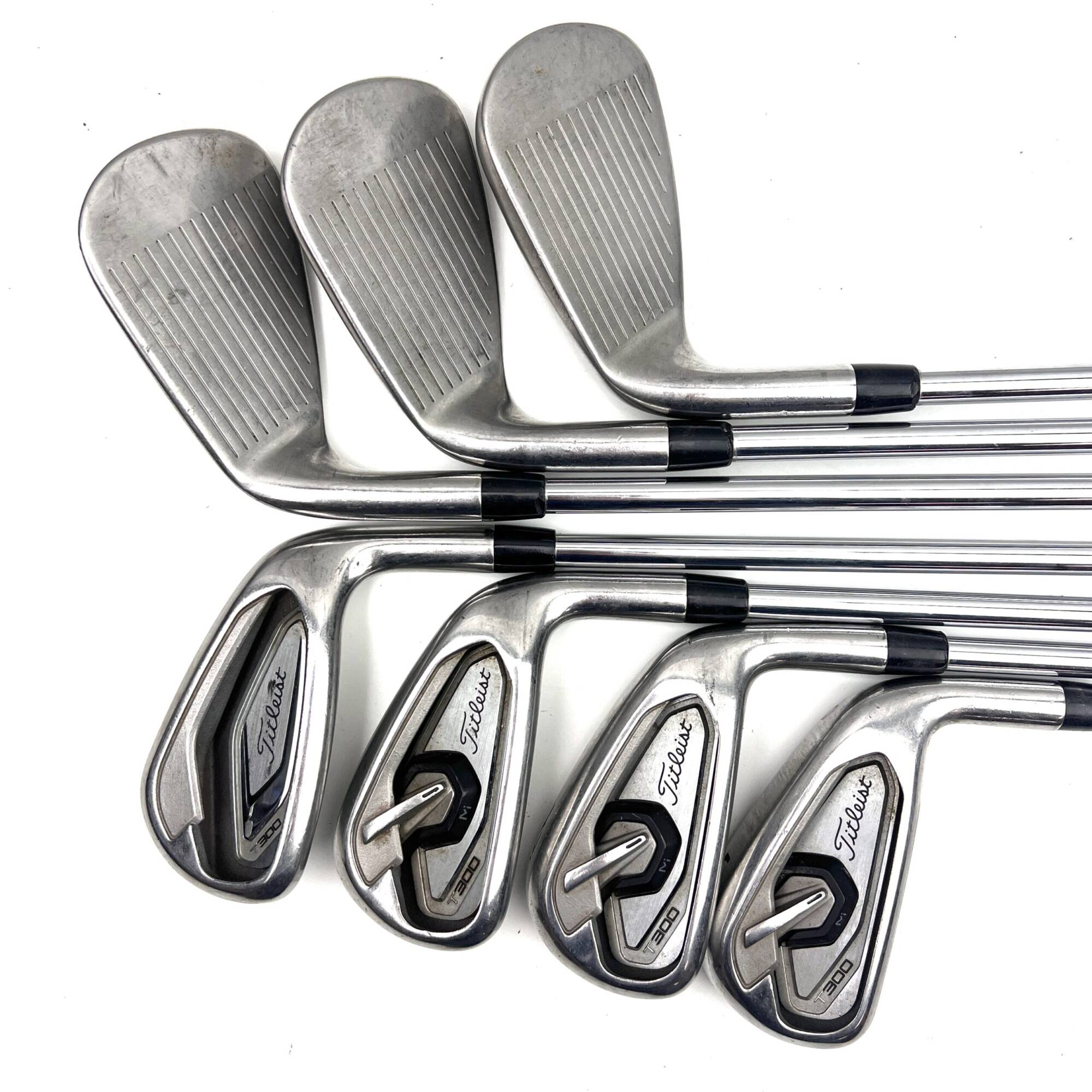 Titleist T300 2019 Irons / 5-PW + 48 / AMT R300 Red Regular Flex