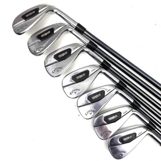 Callaway Rogue ST Pro Irons / 5-AW / Recoil 75 F3 Regular Flex