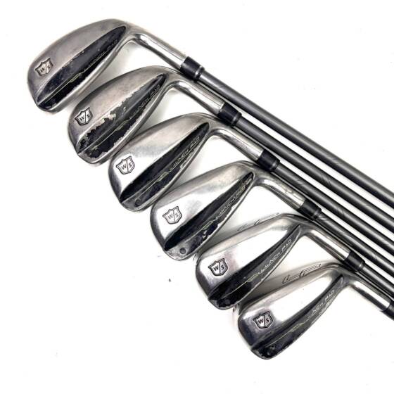 Wilson Launchpad 2020 Irons / 6-PW / Evenflow Regular Flex