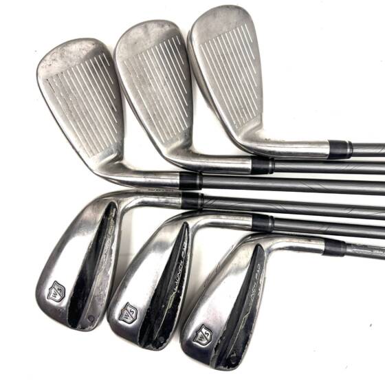 Wilson Launchpad 2020 Irons / 6-PW / Evenflow Regular Flex