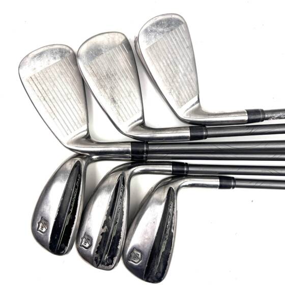 Wilson Launchpad 2020 Irons / 6-PW / Evenflow Regular Flex