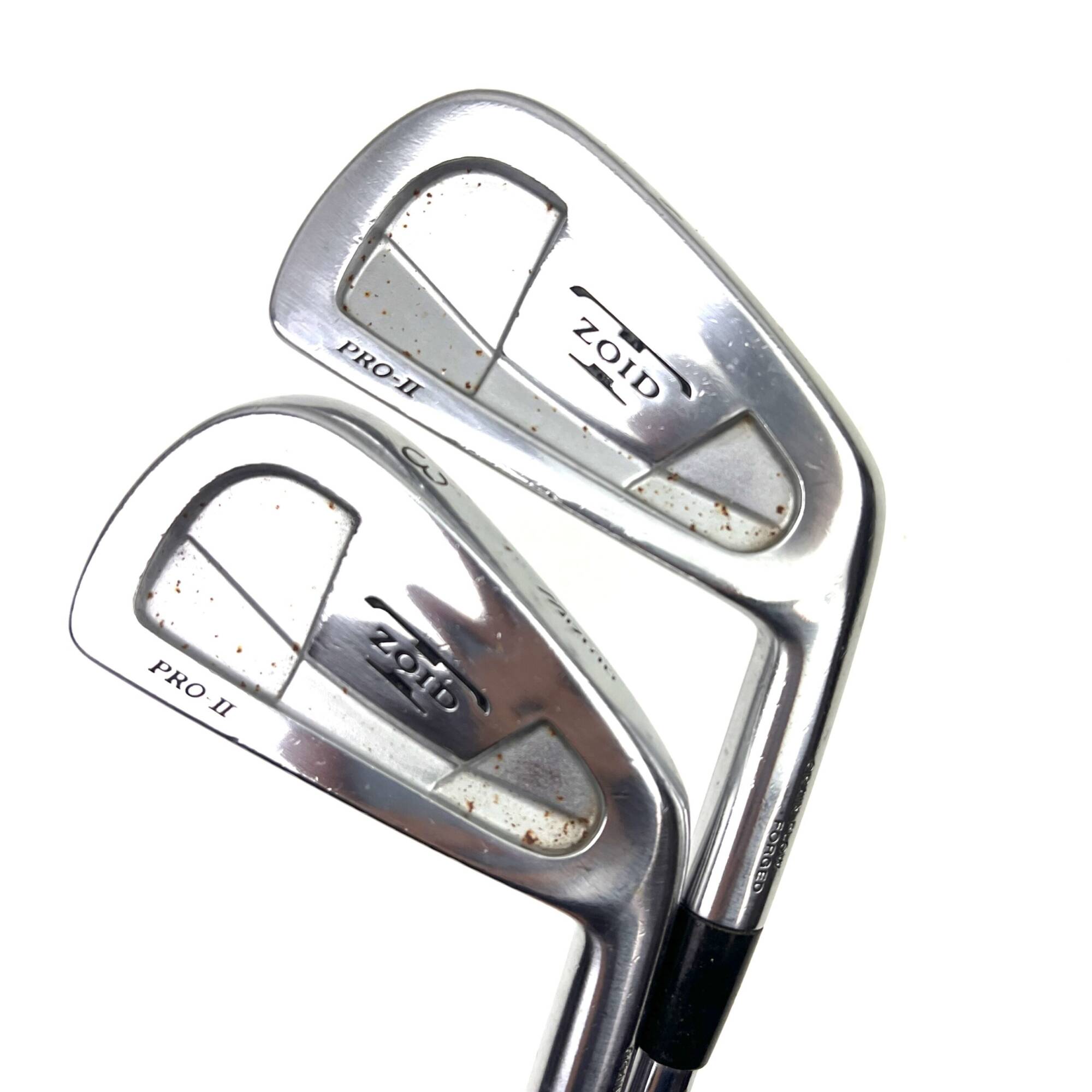 Mizuno T-Zoid Pro II Irons / 3-SW / Dynamic Gold R400 Regular Flex
