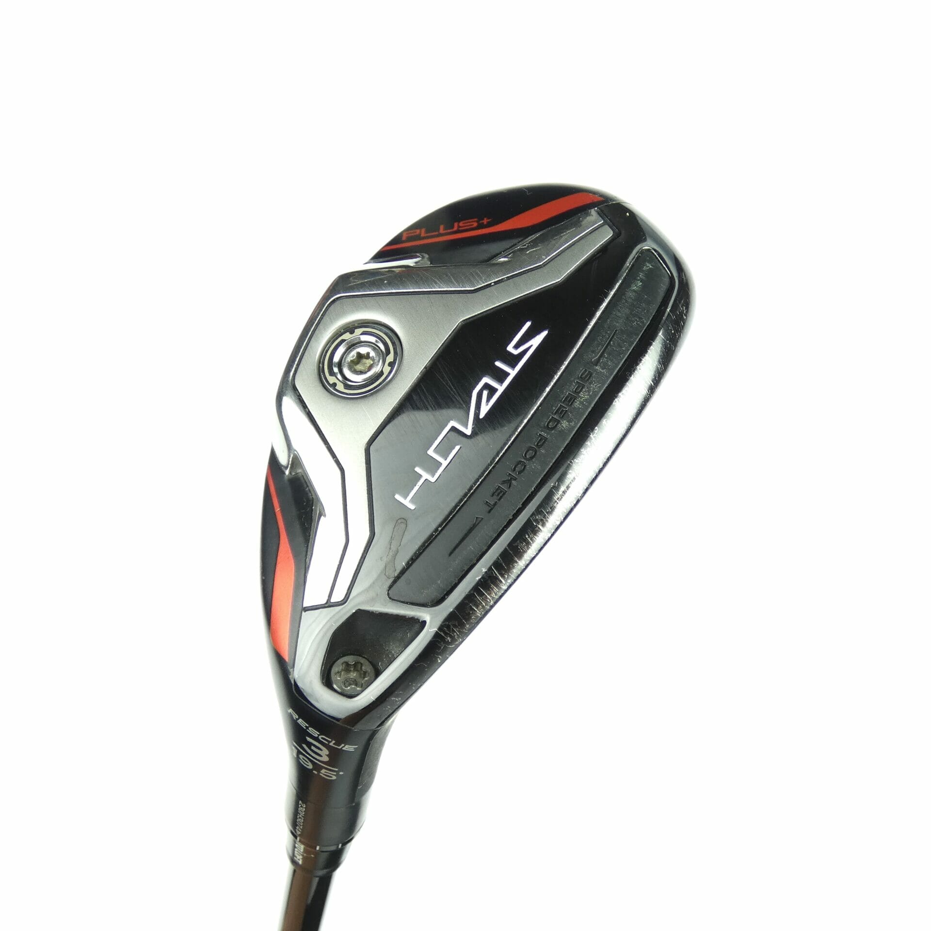 Taylormade Stealth Plus 3 Hybrid / 19.5 Degree / HZRDUS Smoke RDX Stiff Flex